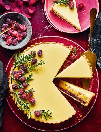 Boxing day Bakewell tart