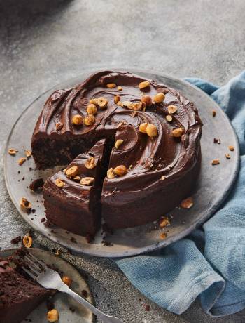 Chocolate chickpea cake