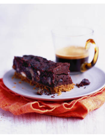Decadent chocolate and chestnut bars