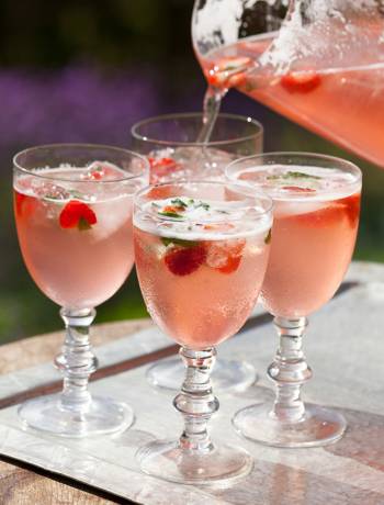 Rhubarb and star anise cordial