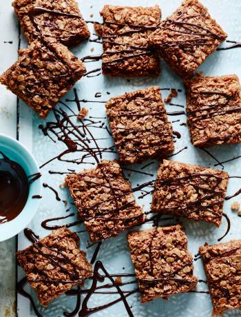 Sticky date flapjacks