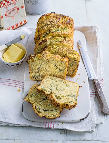 Cheese and onion babka