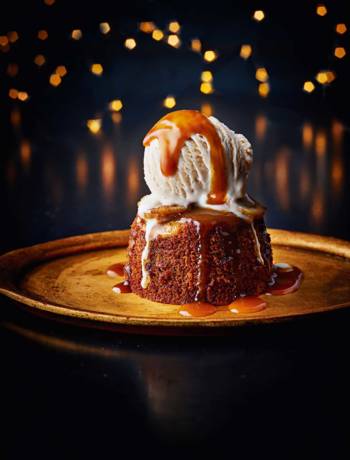 Mini banoffee puddings 