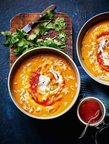 Winter roots mulligatawny 