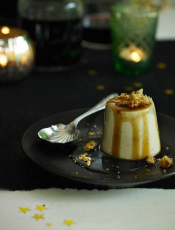 Panna cotta with Amaretto