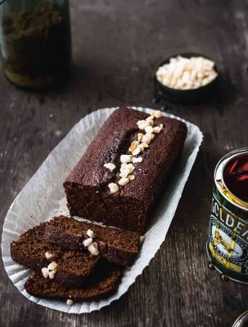 Malted pumpkin ginger bread
