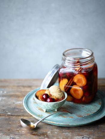 Boozy summer fruit