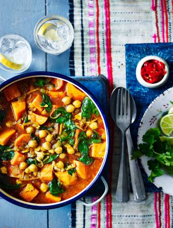 Malaysian sweet potato curry