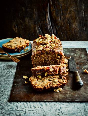 Maple carrot loaf cake