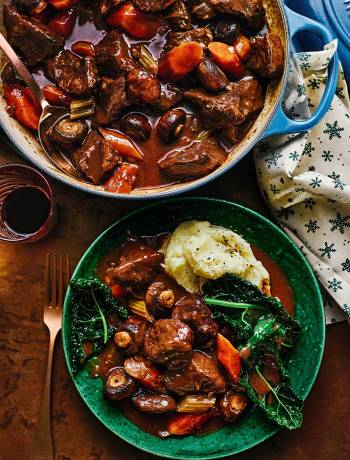 Mulled beef bourguignon 