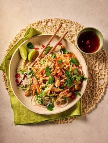 Vietnamese-inspired turkey salad