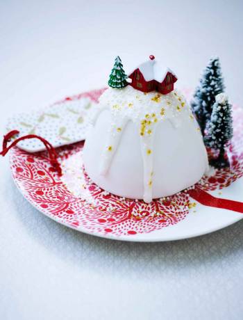Christmas mug cake