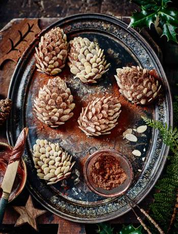 Pine cone cakes