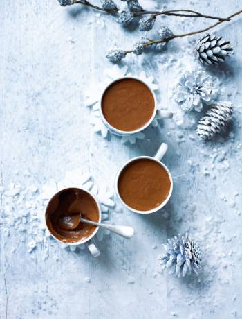 Spiced chocolate and coffee mousse