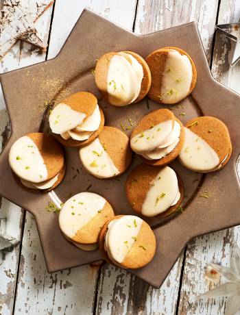 Citrus gingerbread cookies from Billington's