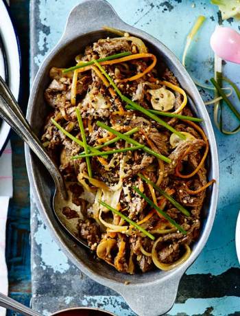 Bulgogi (thinly sliced beef)