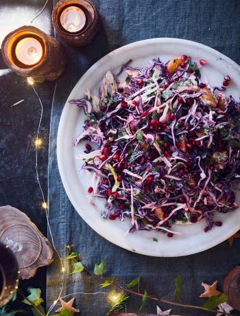 Jewelled winter slaw