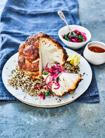 Tikka-spiced cauliflower