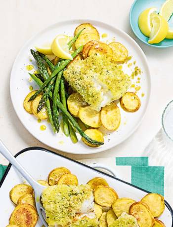 Cod with tartare crumb