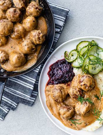 Speedy Swedish meatballs