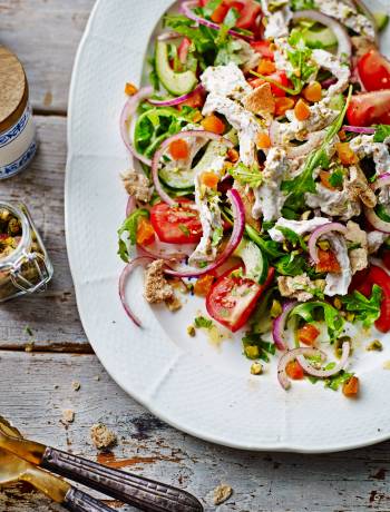 Lebanese turkey salad 