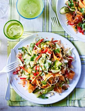 Raw Thai citrus crunch salad 