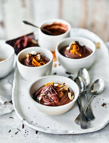 Chocolate and amaretto mousse