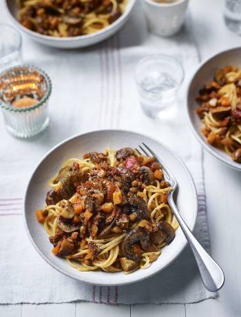 Christmas spaghetti Bolognese