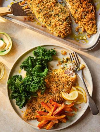 Basa with Ritz Cracker crumb