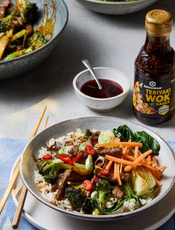 Win Kikkoman sauces and a wok set