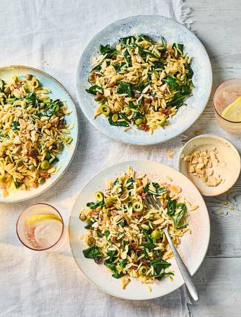 Agrodolce orzo