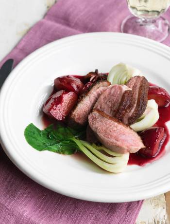 Chinese-style crispy five-spice duck