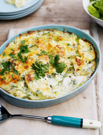Smoky fish bake