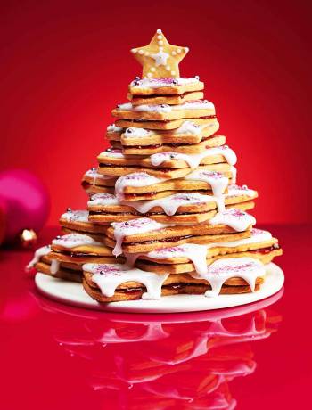 Christmas cookie tree