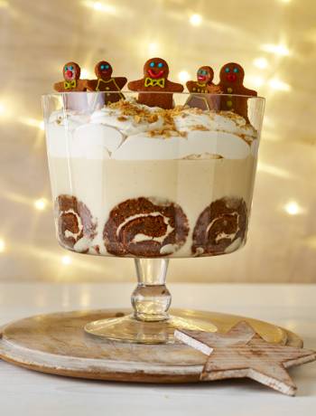 Gingerbread trifle