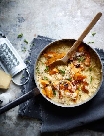 Pumpkin risotto 