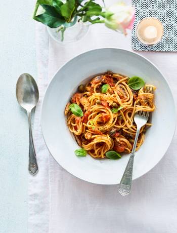 Storecupboard spaghetti