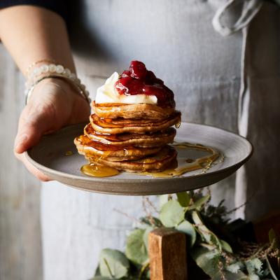 Gingerbread pancakes
