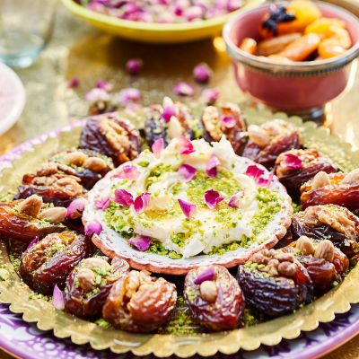 Nut-stuffed dates