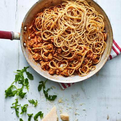 Sausage spaghetti