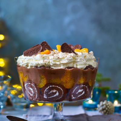 Terry's Chocolate Orange trifle