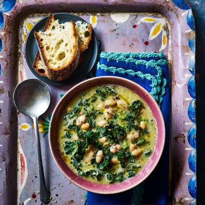 Cannellini bean soup