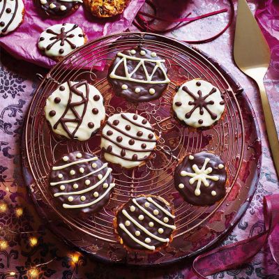 Christmas bauble Florentines