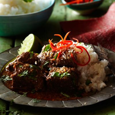 Beef rendang
