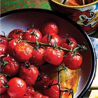 Roasted vine tomatoes