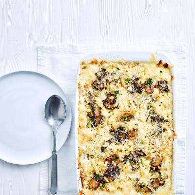 Truffled mushroom mac 'n' cheese