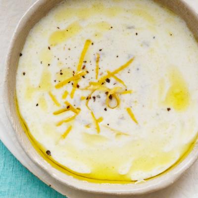 Lemon and anchovy dressing