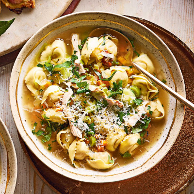 Tortellini soup