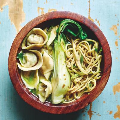 Prawn wonton soup