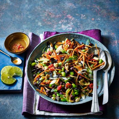 Asian bean salad